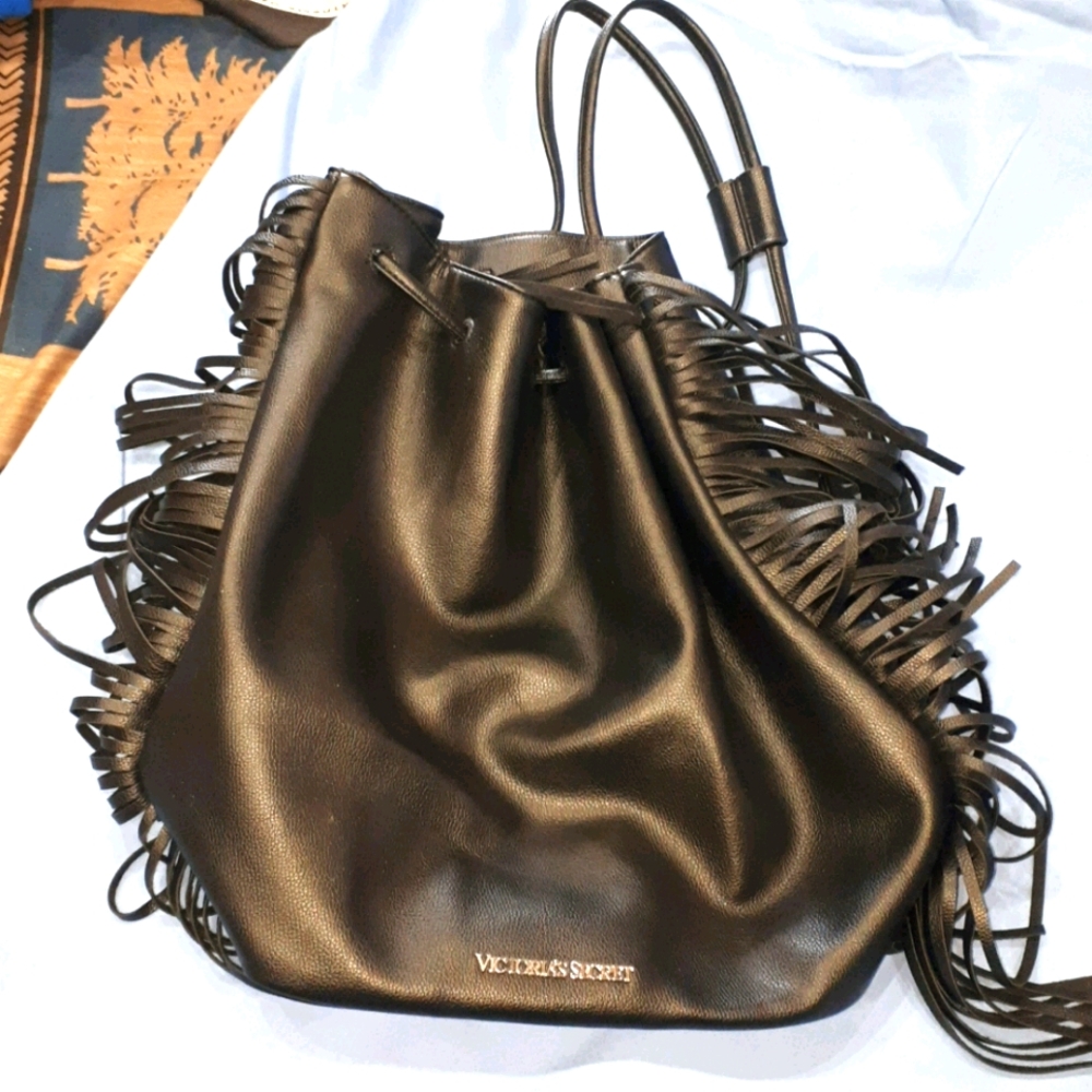 Faux leather Backpack/purse